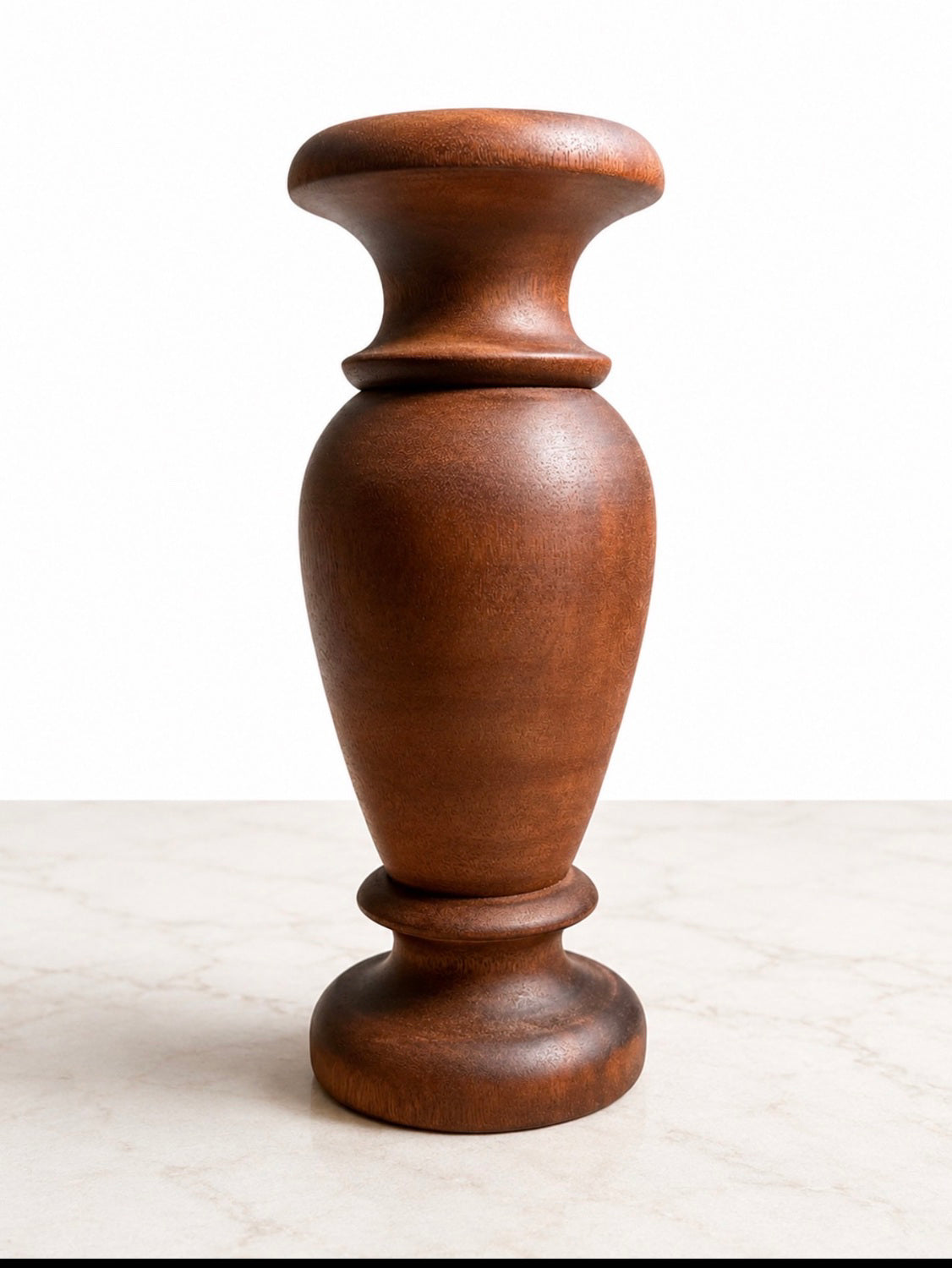 Mahogany Amphora Vase